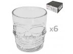 Набор стаканов "Череп" 6шт/наб 300мл R29803-White (8наб)